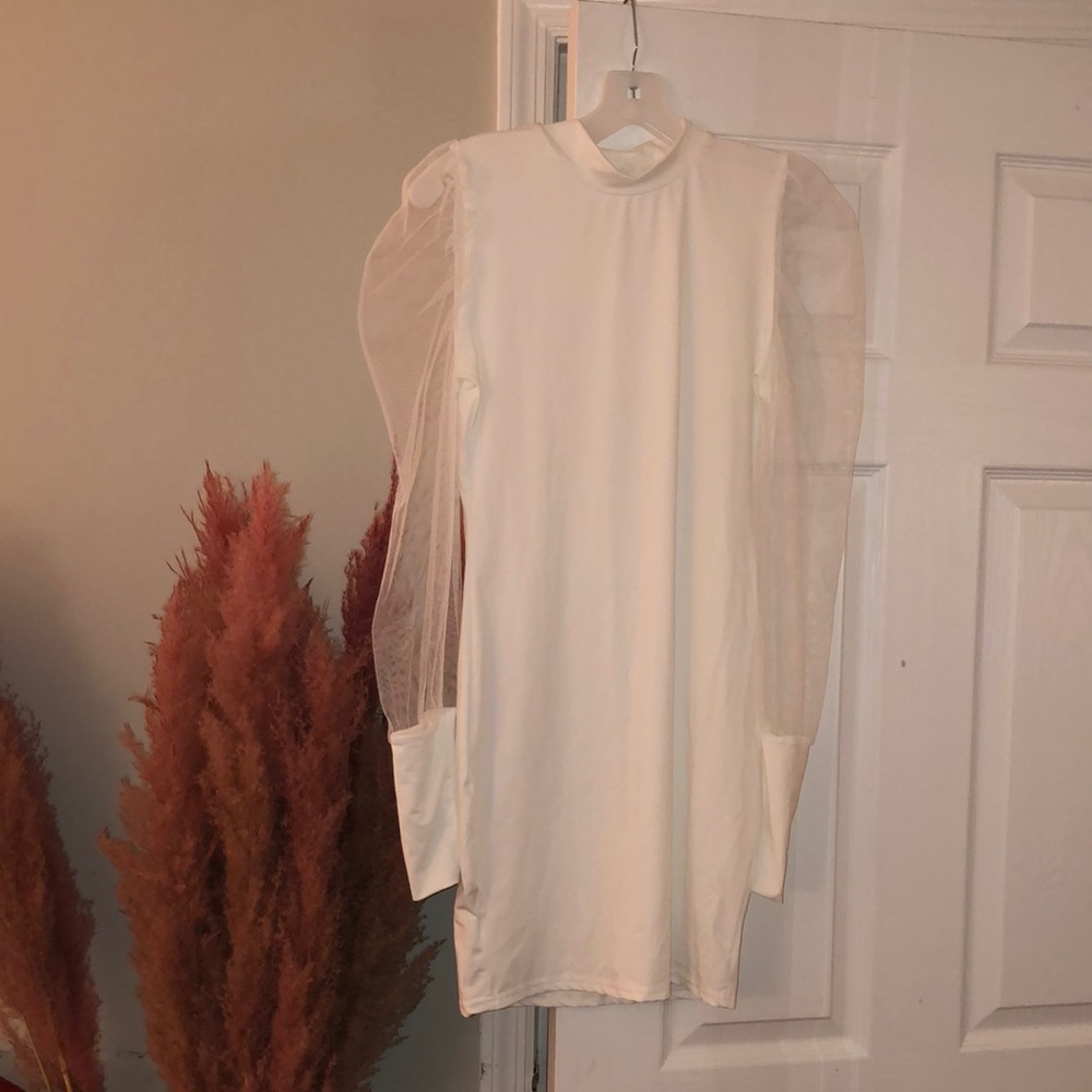 White dress